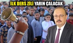 İlk ders zili yarın çalacak