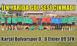 İlk yarıda gol sesi çıkmadı