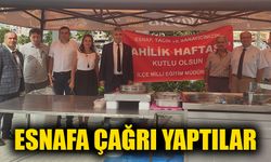 Nazilli'de meslek liselerinden Ahilik Haftası etkinliği