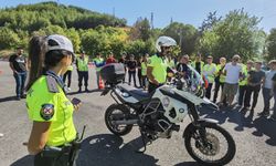 Muğla'da motosiklet kullananlara güvenli sürüş eğitimi