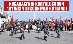 Kuşadası’nın kurtuluşunun 101’inci yılı coşkuyla kutlandı