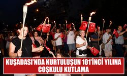 Kuşadası’nda kurtuluşun 101’inci yılına coşkulu kutlama