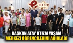 Başkan Atay, Otizm Yaşam Merkezi öğrencilerini ağırladı