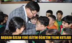 Başkan Özcan yeni eğitim öğretim yılını kutladı