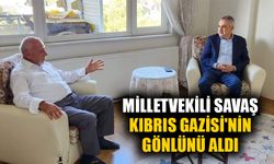 Milletvekili Savaş'tan Aydınlı Kıbrıs Gazisi'ne vefa