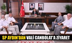 SP Aydın’dan Vali Canbolat’a ziyaret