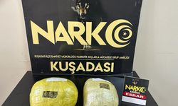 Aydın'da 1 kilo 200 gram esrar ele geçirildi