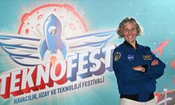 TEKNOFEST İzmir'e katılan ABD'li astronot, gençlerin uzaya ilgisinden etkilendi
