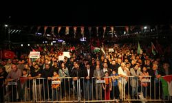 Aydın'da İsrail'in Gazze'deki saldırıları protesto edildi