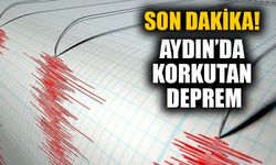 Aydın'da korkutan deprem