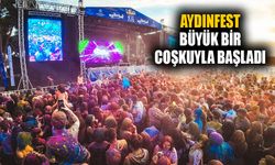 Ege'nin en büyük festivali Aydınfest büyük bir coşkuyla başladı