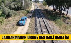 Jandarmadan drone destekli denetim