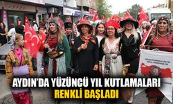 Aydın’da yüzüncü yıl kutlamaları renkli başladı