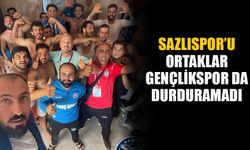 Sazlıspor’u, Ortaklar Gençlikspor da durduramadı