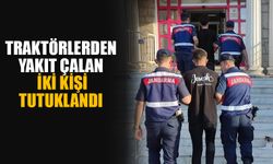 Traktörlerden yakıt çalan iki kişi tutuklandı