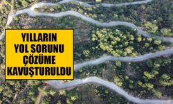 Bozdoğan’daki 9 kilometrelik yol sonunda asfaltlandı