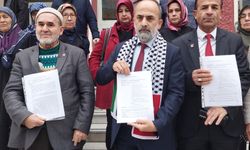 Saadet Partisi Aydın İl Başkanlığı İsrailli yöneticiler hakkında suç duyurusunda bulundu
