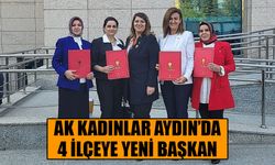 AK Parti Aydın’da 4 ilçede bayrak değişimi