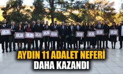 Aydın’da 11 yeni avukat cübbe giydi