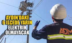 Aydın'da yarın hangi ilçelerde elektrik olmayacak?