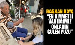 Başkan Kaya: “En kıymetli varlığımız onların gülen yüzü”