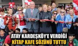 Başkan Atay 13. Kitap Kafe’yi Kardeşköy’de açtı