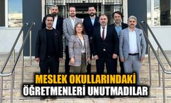 Aydın’daki esnaf odasından meslek okullarına anlamlı ziyaret