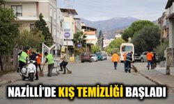 Nazilli’de kış temizliği başladı