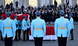 Eski bakanlardan Yaşar Okuyan için Meclis'te cenaze töreni düzenlendi