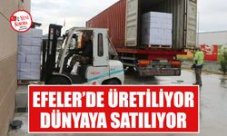 Efeler’de üretiliyor dünyaya satılıyor