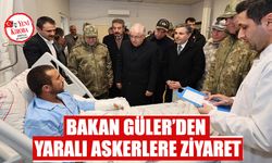 Milli Savunma Bakanı Güler yaralı askerleri ziyaret etti