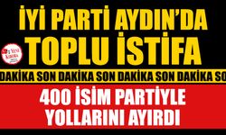 İYİ Parti Aydın’da toplu istifa