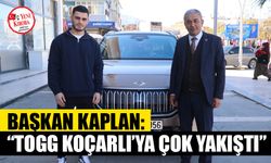 Başkan Kaplan “TOGG Koçarlı’ya çok yakıştı”