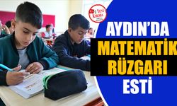 Aydın’da matematik rüzgarı esti