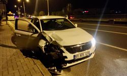 Aydın'da otomobilin çarptığı motosikletli yaralandı