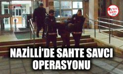 Nazilli’de sahte savcı operasyonu