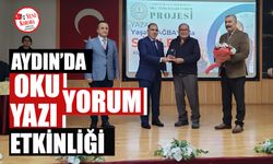Aydın’da 'Oku-Yorum Yazı-Yorum' etkinliği