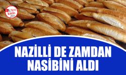 Nazilli de zamdan nasibini aldı