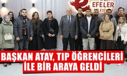 Başkan Atay tıp öğrencileri ile bir araya geldi