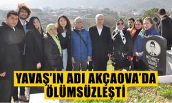 Yavaş’ın adı Akçaova’da ölümsüzleşti