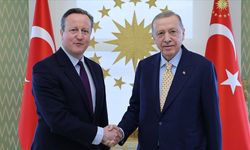 Cumhurbaşkanı Erdoğan, İngiltere Dışişleri Bakanı Cameron'ı kabul etti