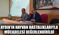 Aydın’ın hayvan hastalıklarıyla mücadelesi değerlendirildi