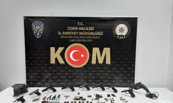 İzmir'de kaçak silah imal eden şüpheli yakalandı