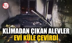 Nazilli’de ev yangını