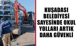 Kuşadası Belediyesi sayesinde okul yolları artık daha güvenli