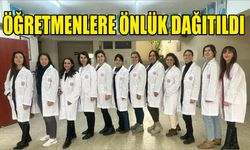 Aydın’da öğretmenlere önlük dağıtıldı