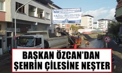 Başkan Özcan’dan şehrin çilesine neşter