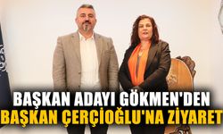 CHP İncirliova Belediye Başkan Adayı Gökmen'den Başkan Çerçioğlu'na ziyaret