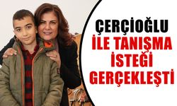 Çerçioğlu ile tanışma isteği gerçekleşti