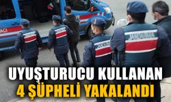 Sultanhisar’da uyuşturucu kullanan 4 şüpheli yakalandı